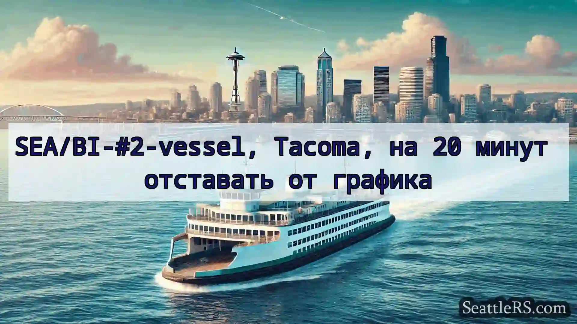 Сиэтл паромные новости SEA/BI-#2-vessel, Tacoma, на 20
