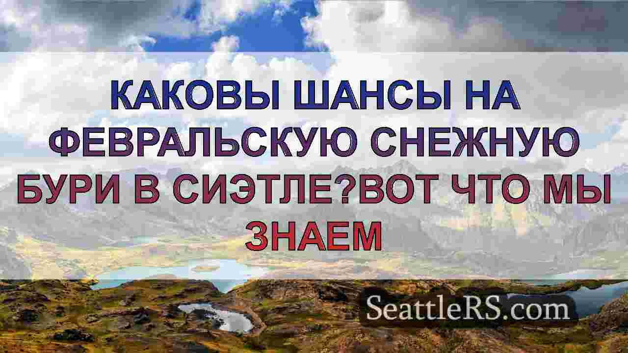 Каковы шансы на февральскую снежную