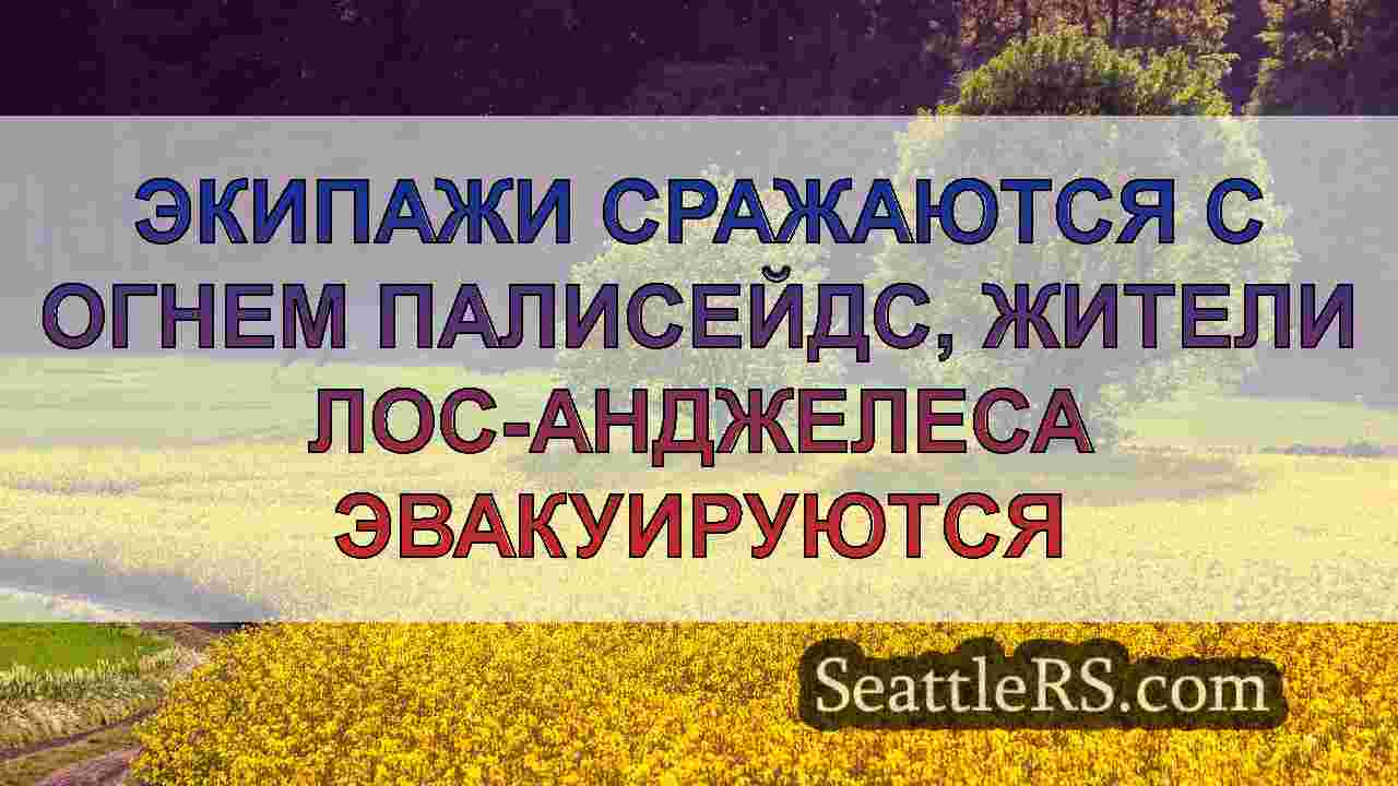 Пожар в Палисейдс вынуждает