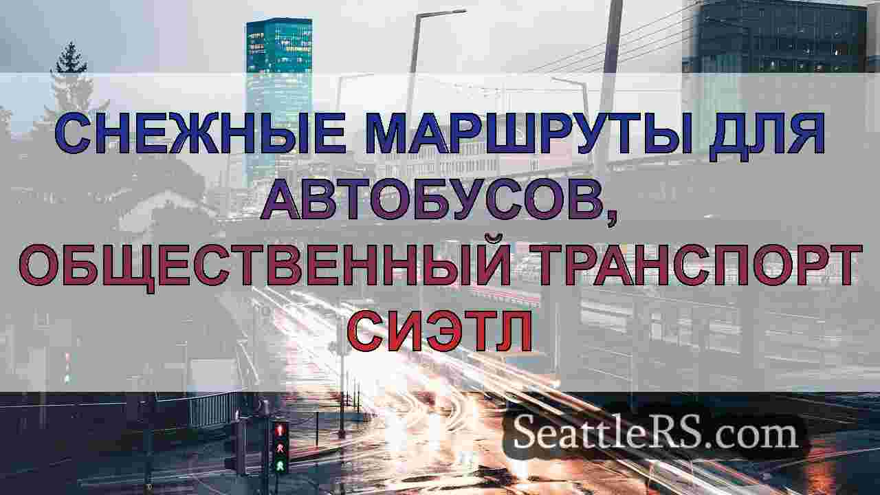 Снежные маршруты для автобусов,