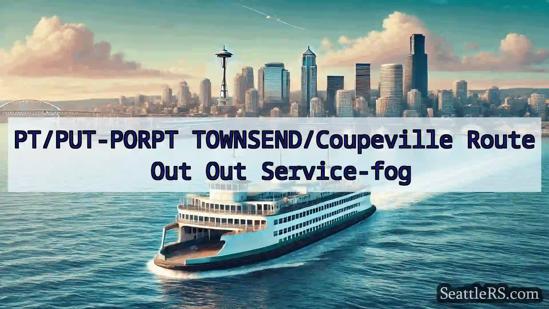 Сиэтл паромные новости PT/PUT-PORPT TOWNSEND/Coupeville