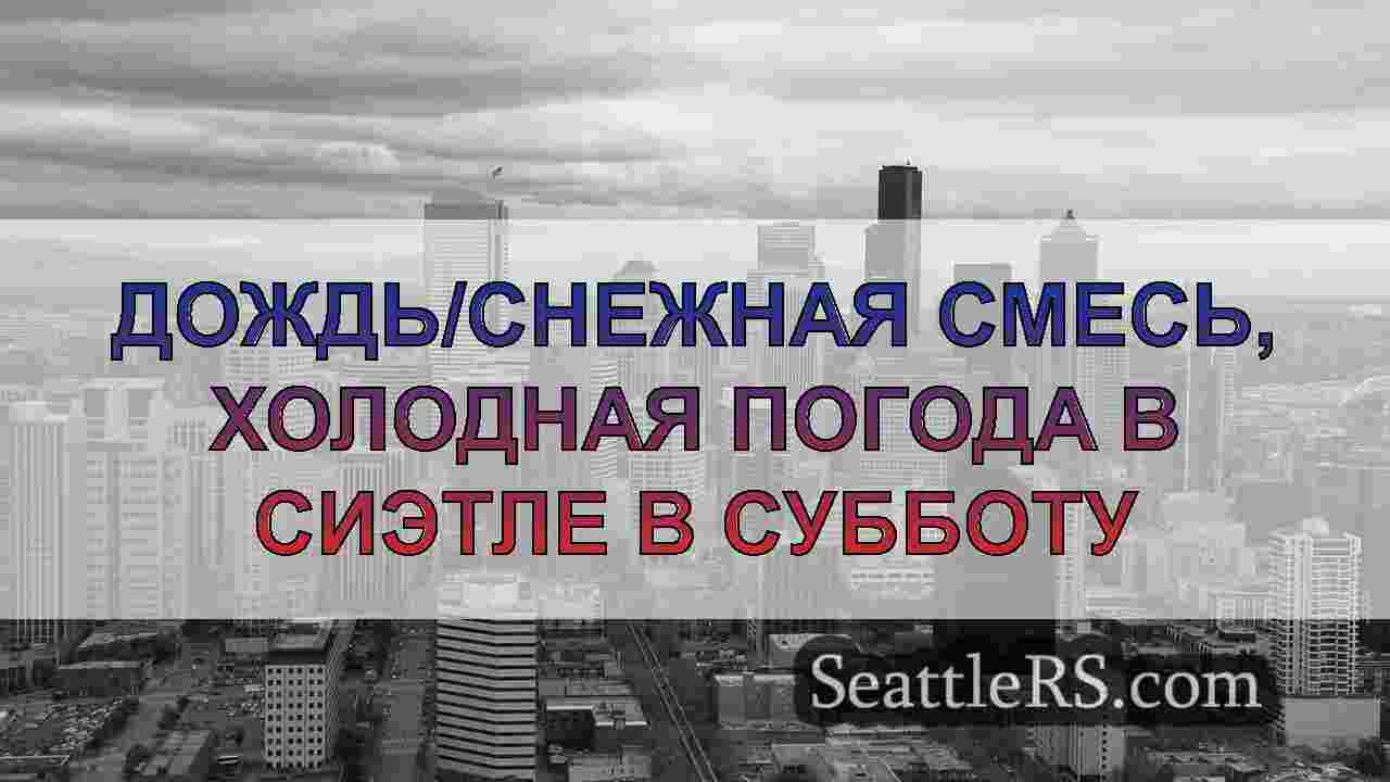 Дождь/снежная смесь, холодная погода в