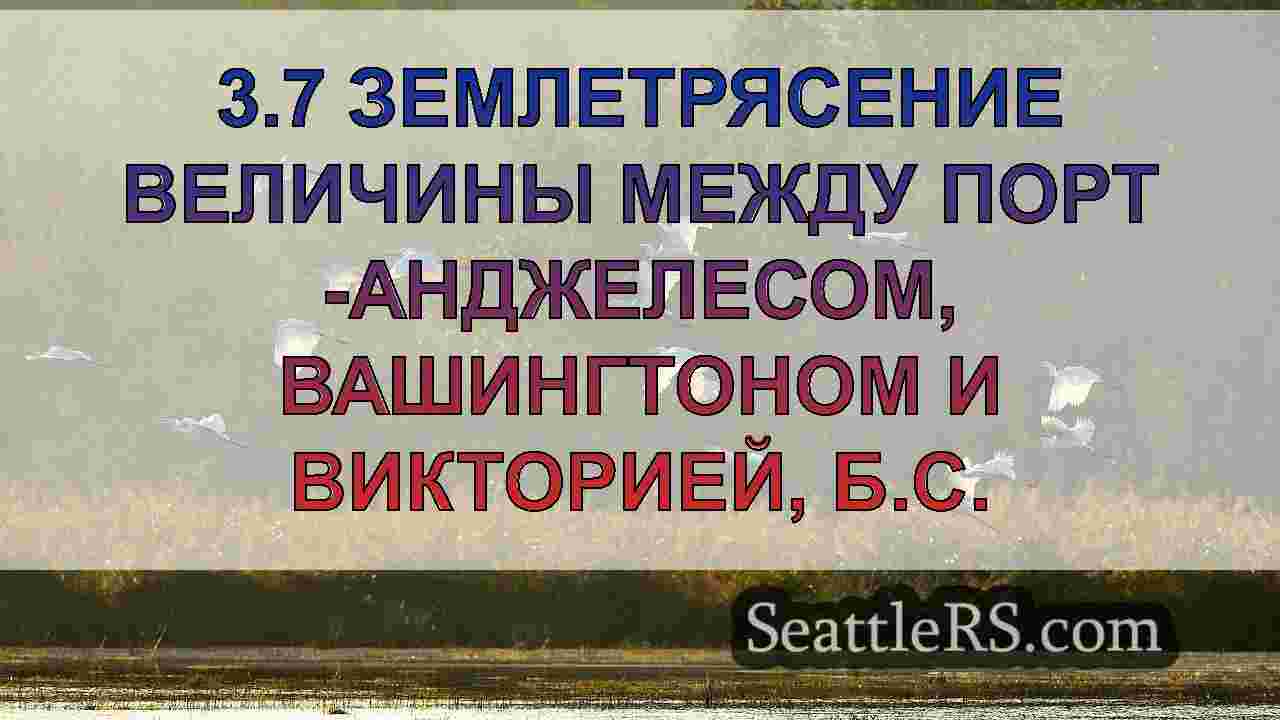 3.7 Землетрясение величины между Порт