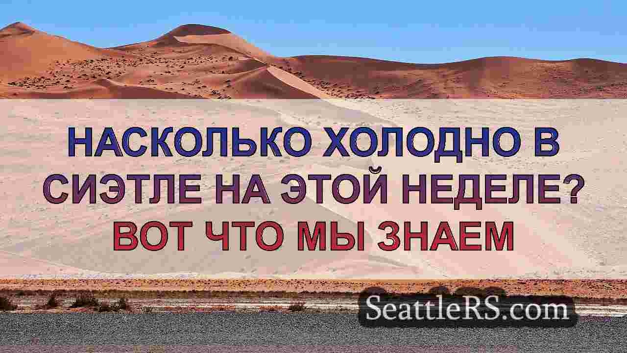 Насколько холодно в Сиэтле на этой