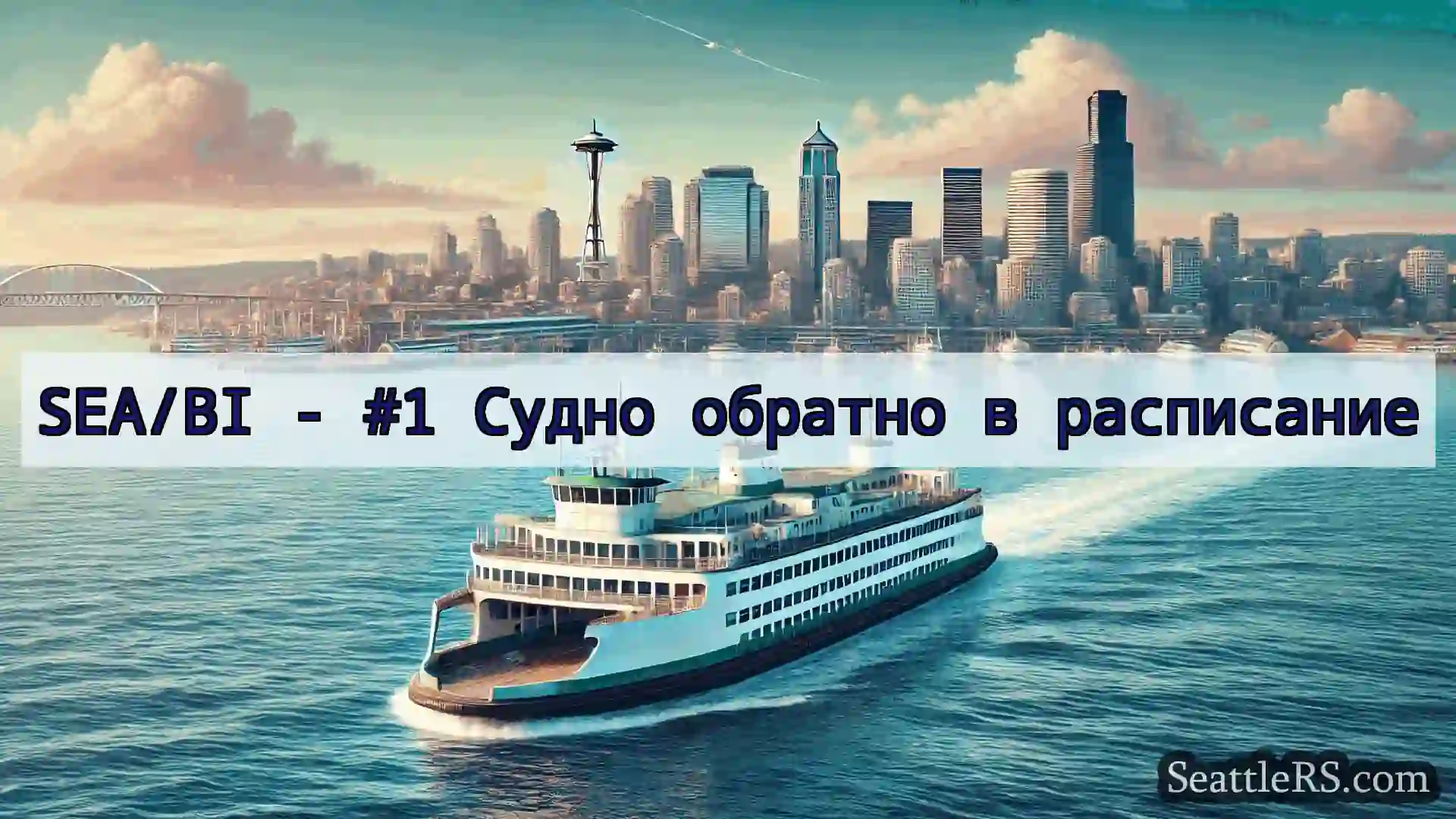 Сиэтл паромные новости SEA/BI - #1 Судно обратно в