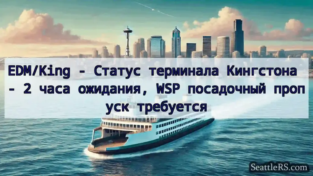 EDM/King - Статус терминала Кингстона - 2 часа