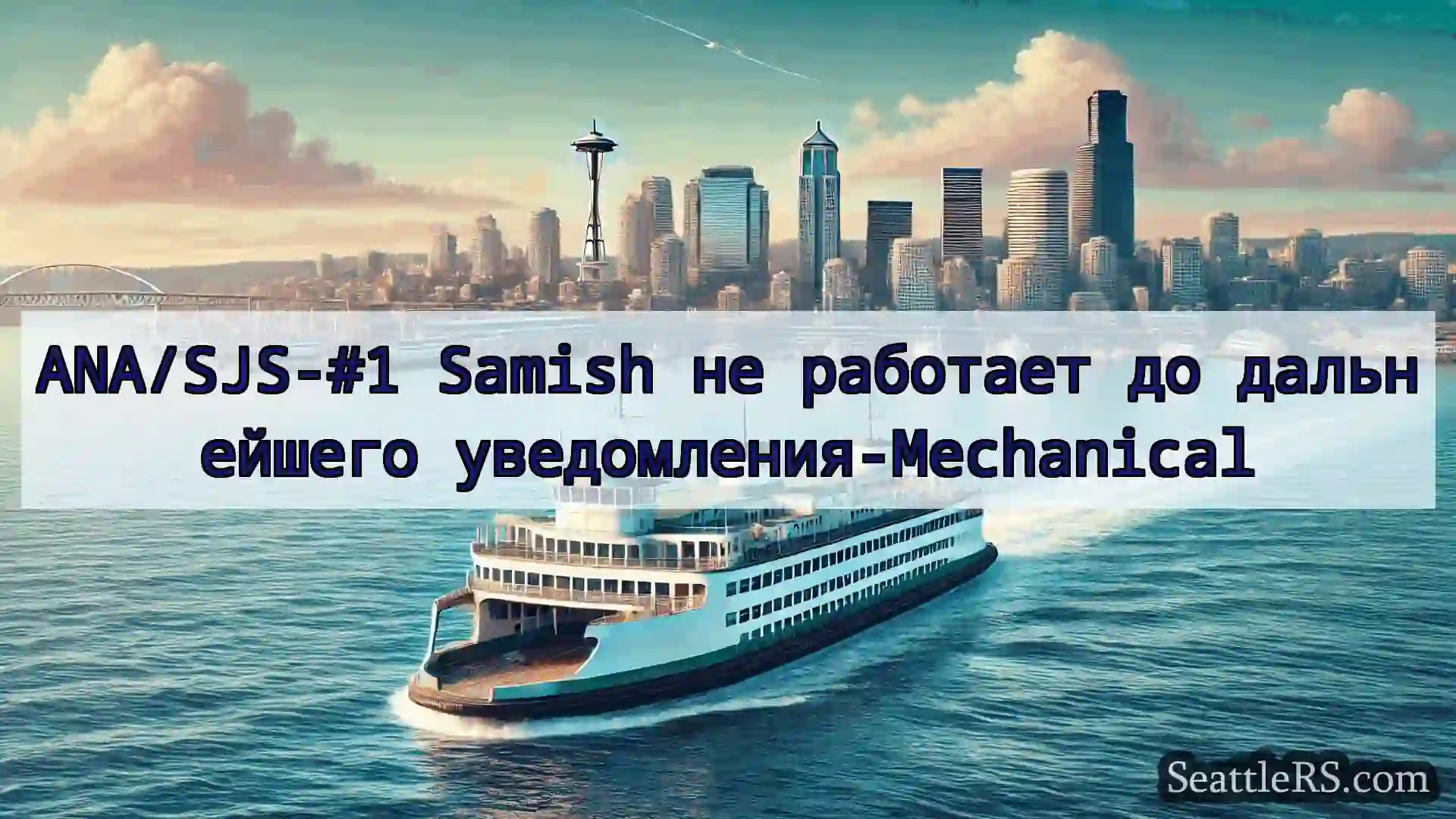 ANA/SJS-#1 Samish не работает до дальнейшего