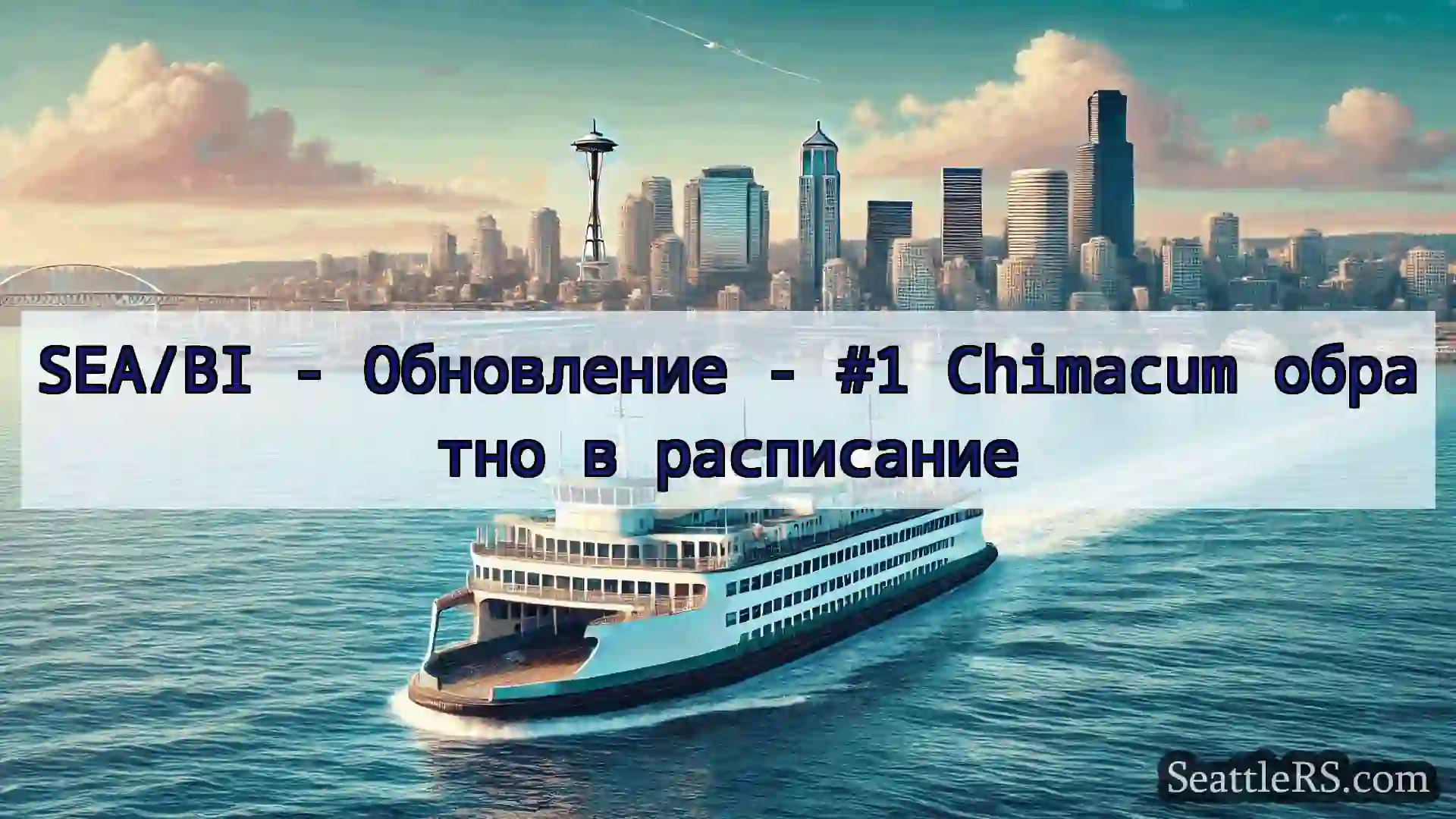 SEA/BI - Обновление - #1 Chimacum обратно в