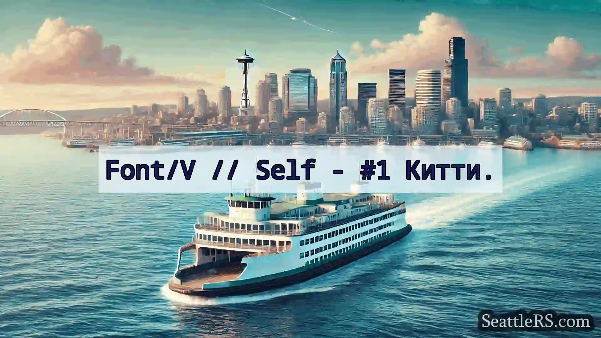 Font/V // Self - #1 Китти.