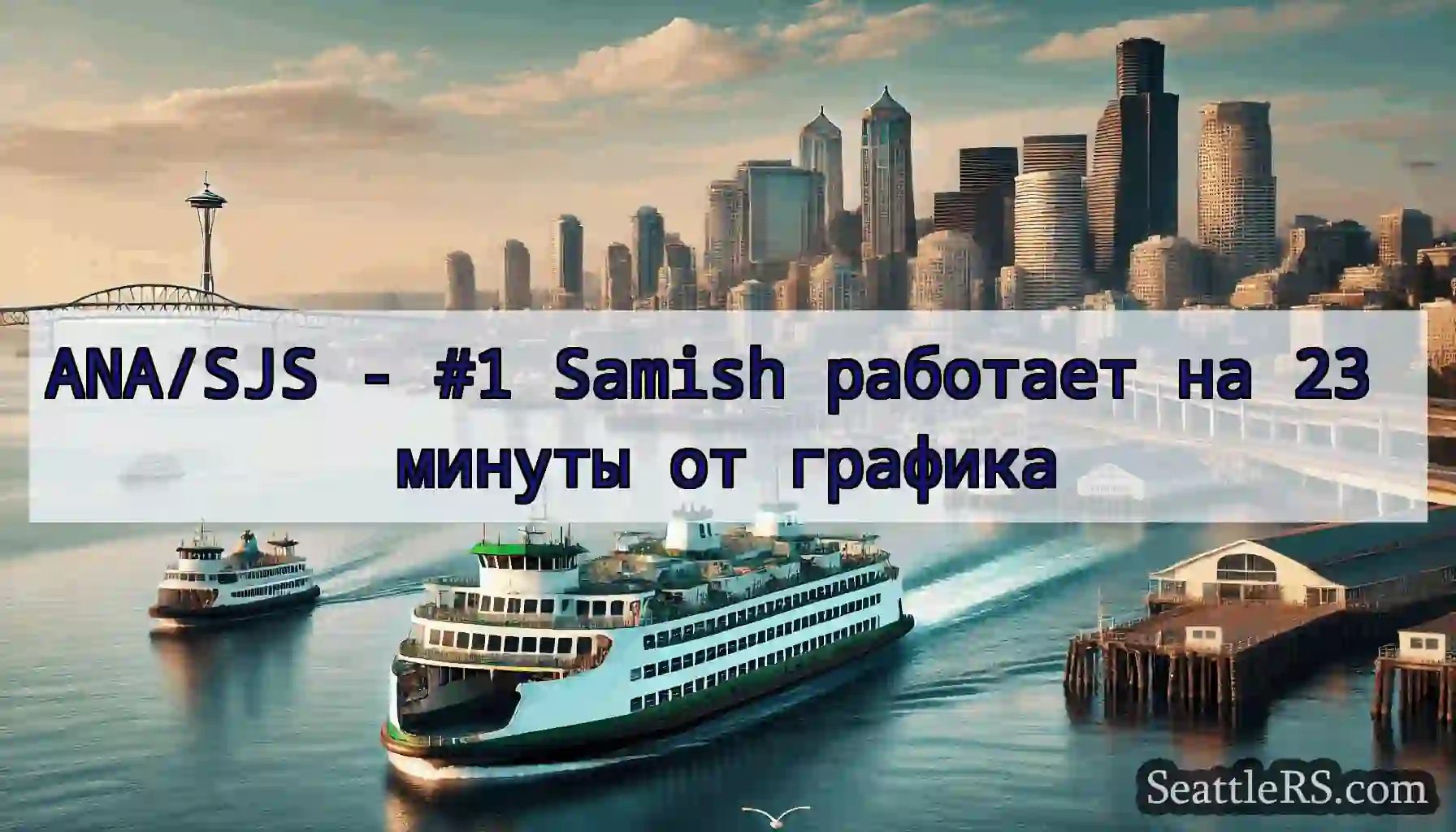 ANA/SJS - #1 Samish работает на 23 минуты от