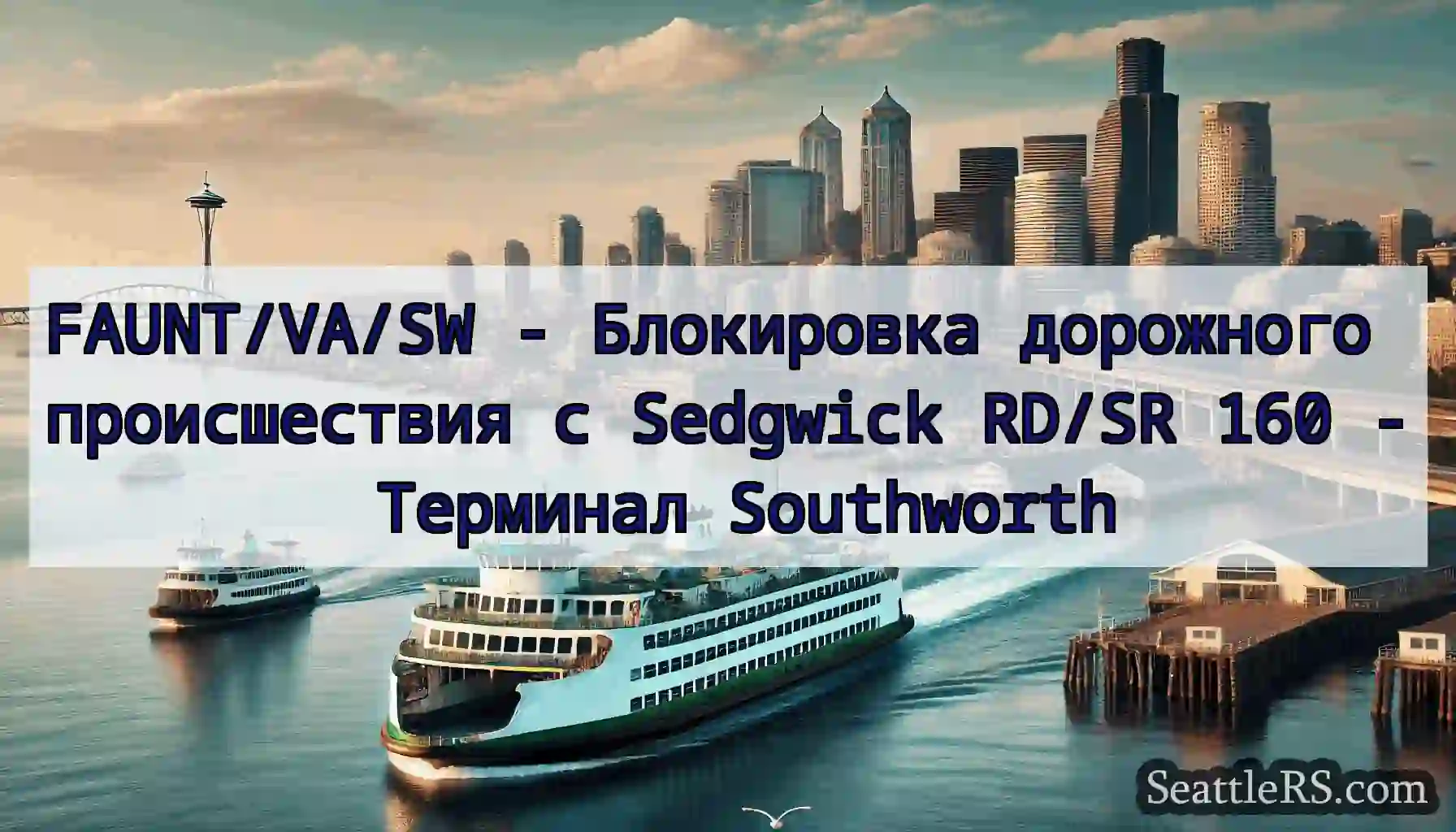 FAUNT/VA/SW - Блокировка дорожного происшествия с