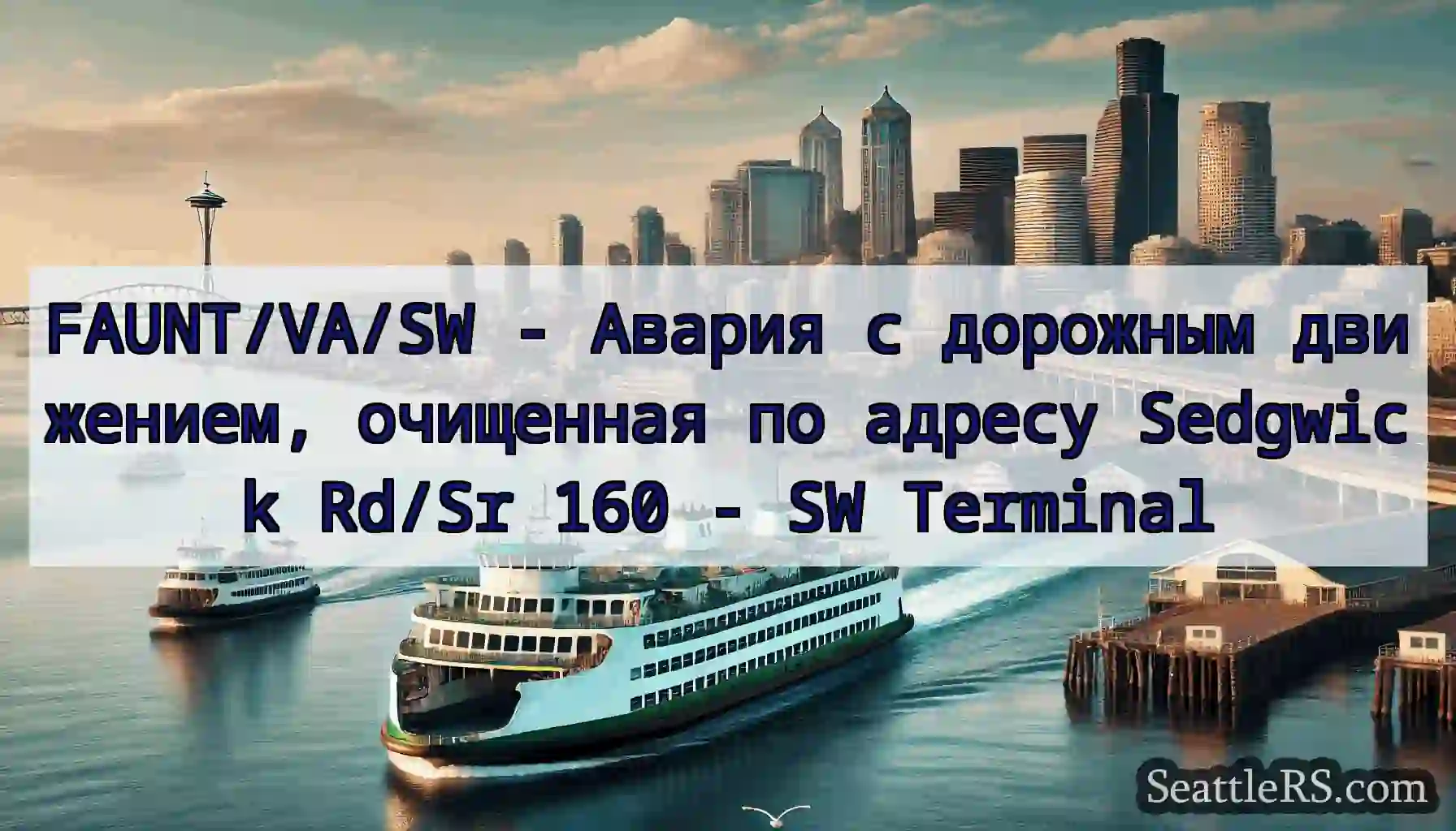 FAUNT/VA/SW - Авария с дорожным движением,