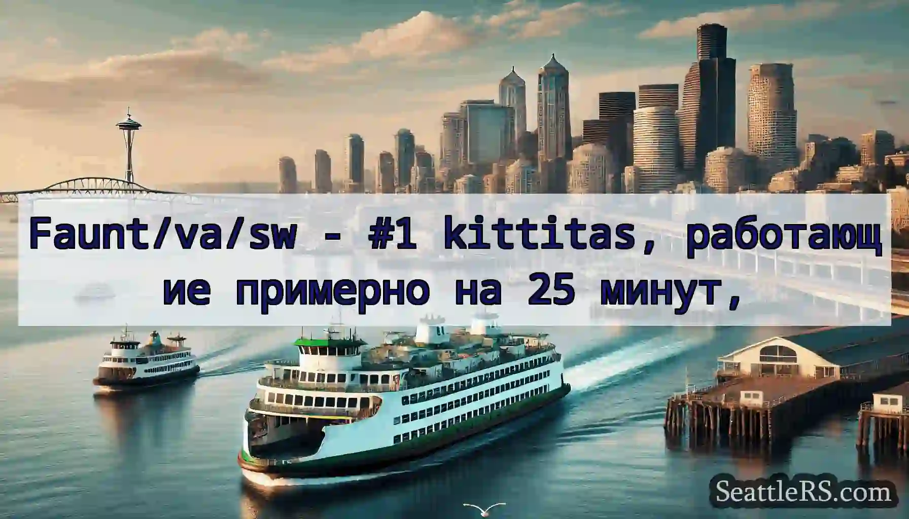 Faunt/va/sw - #1 kittitas, работающие примерно на