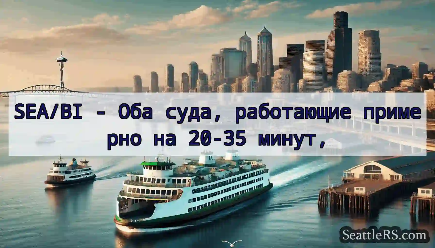 SEA/BI - Оба суда, работающие примерно на 20-35