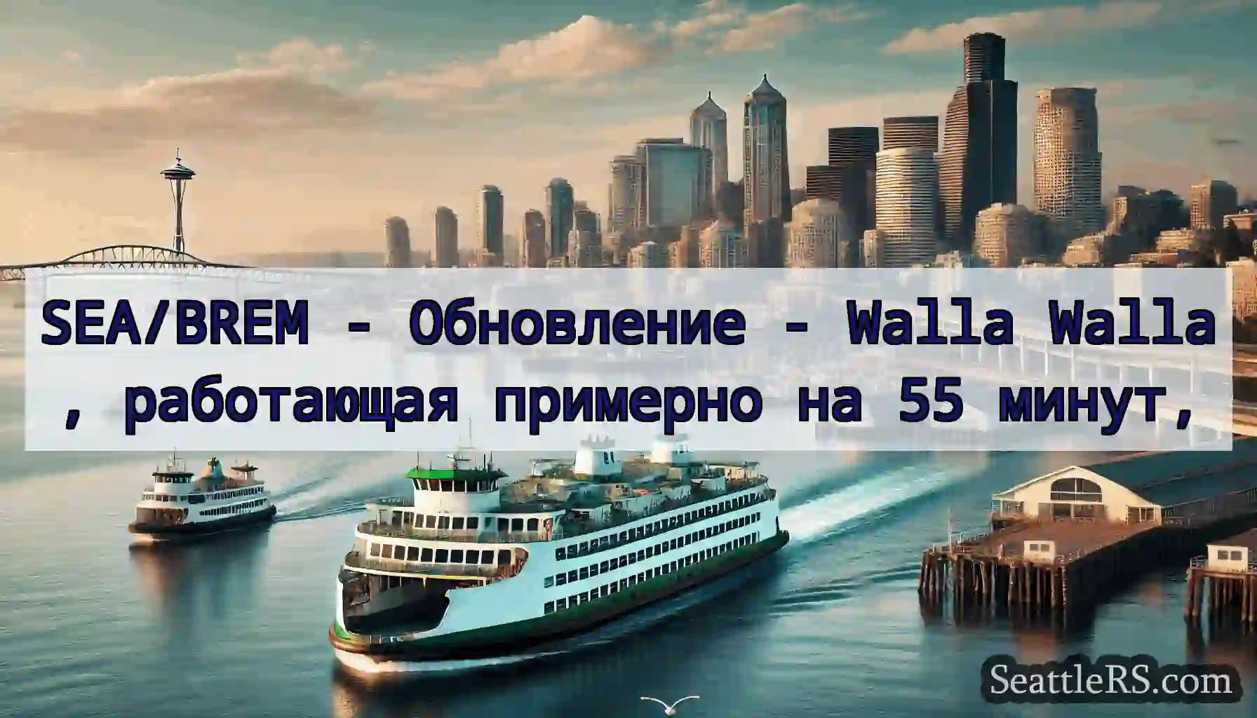 SEA/BREM - Обновление - Walla Walla, работающая