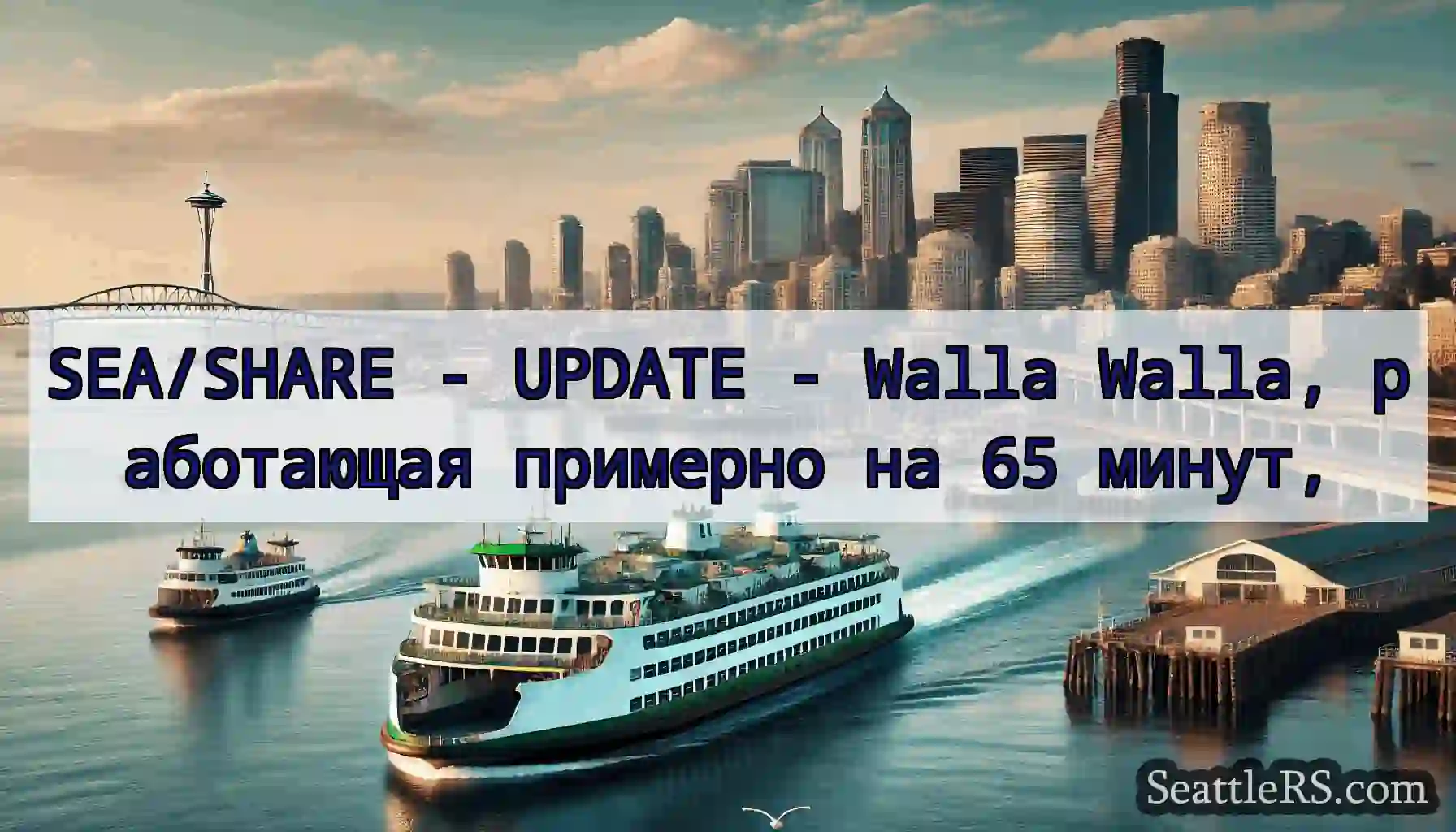 SEA/SHARE - UPDATE - Walla Walla, работающая