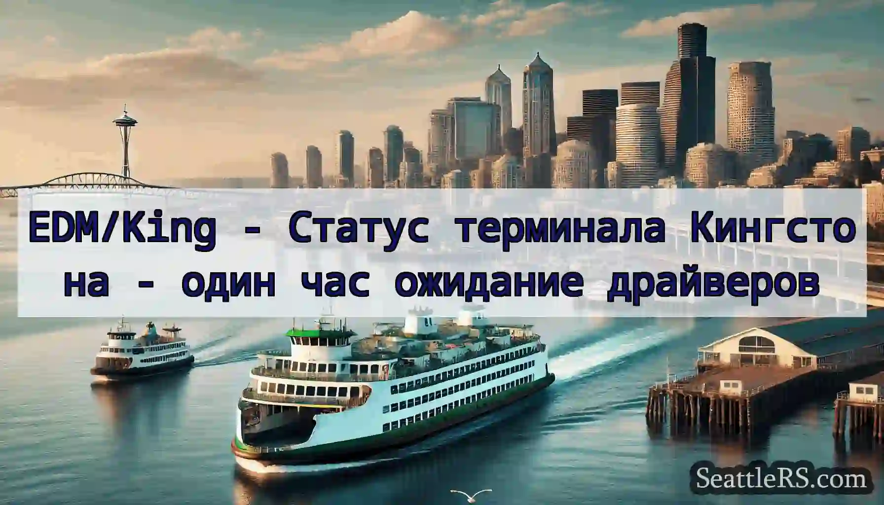 EDM/King - Статус терминала Кингстона - один час