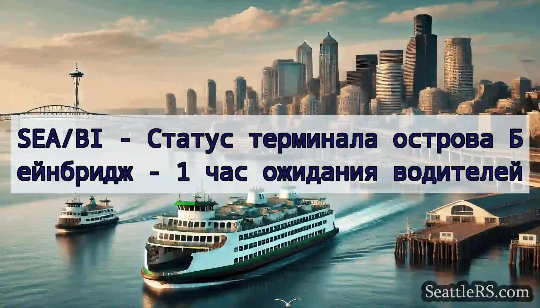 SEA/BI - Статус терминала острова Бейнбридж - 1