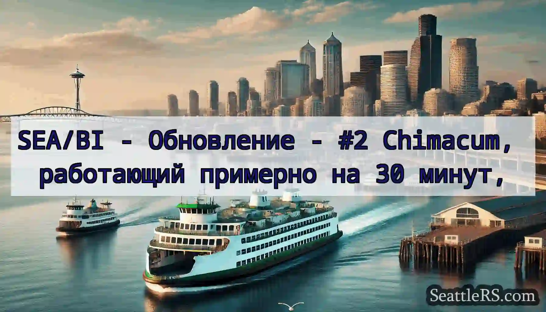 SEA/BI - Обновление - #2 Chimacum, работающий