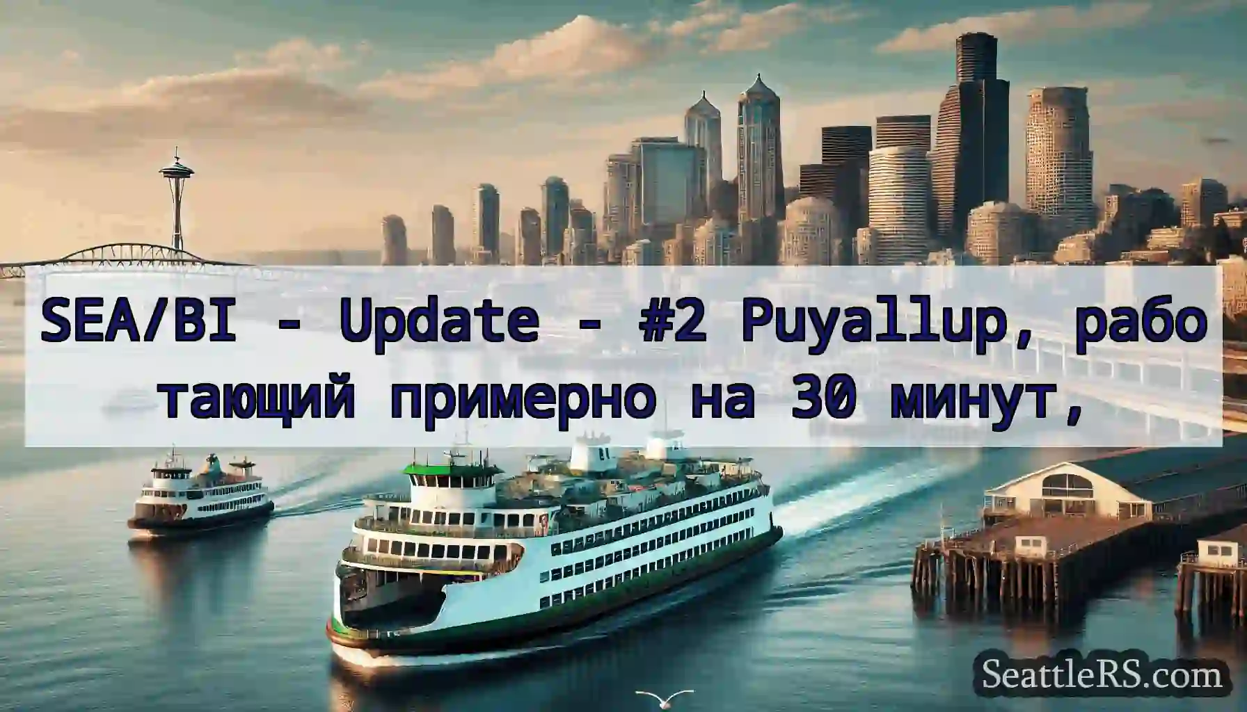 SEA/BI - Update - #2 Puyallup, работающий