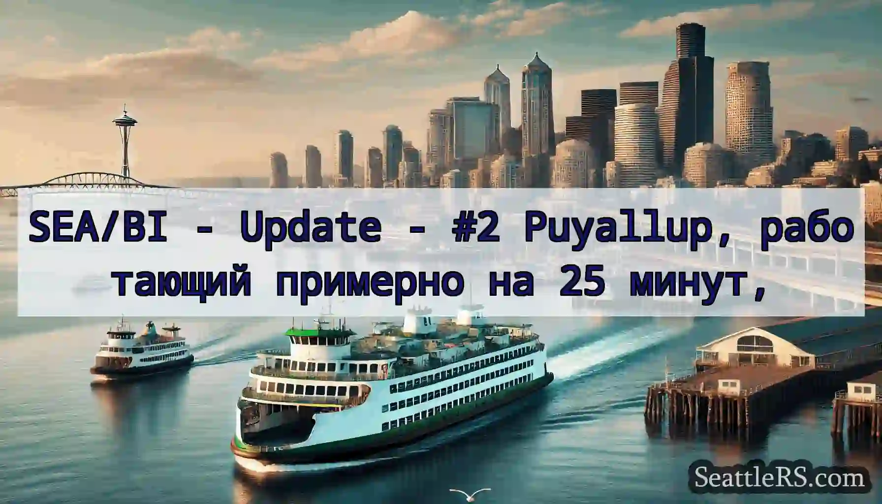 SEA/BI - Update - #2 Puyallup, работающий
