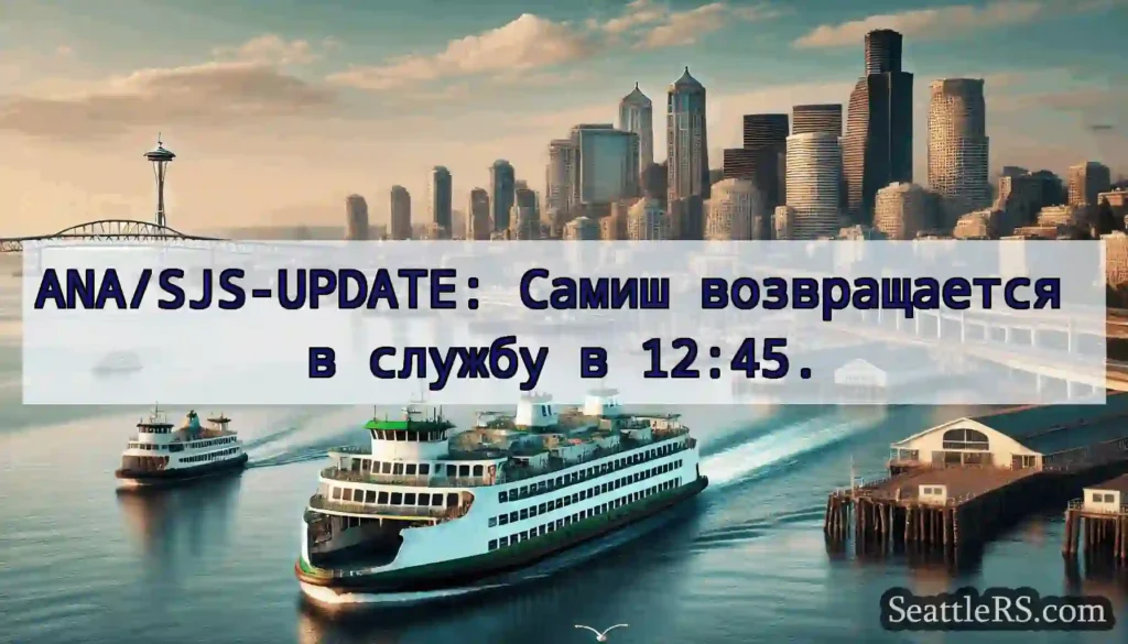 ANA/SJS-UPDATE: Самиш возвращается в службу в