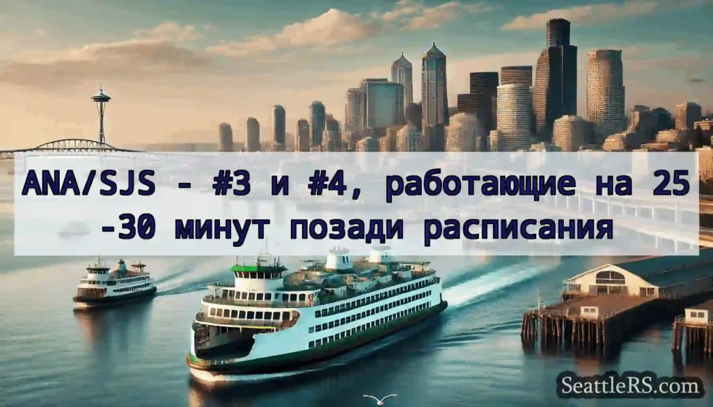 ANA/SJS - #3 и #4, работающие на 25-30 минут
