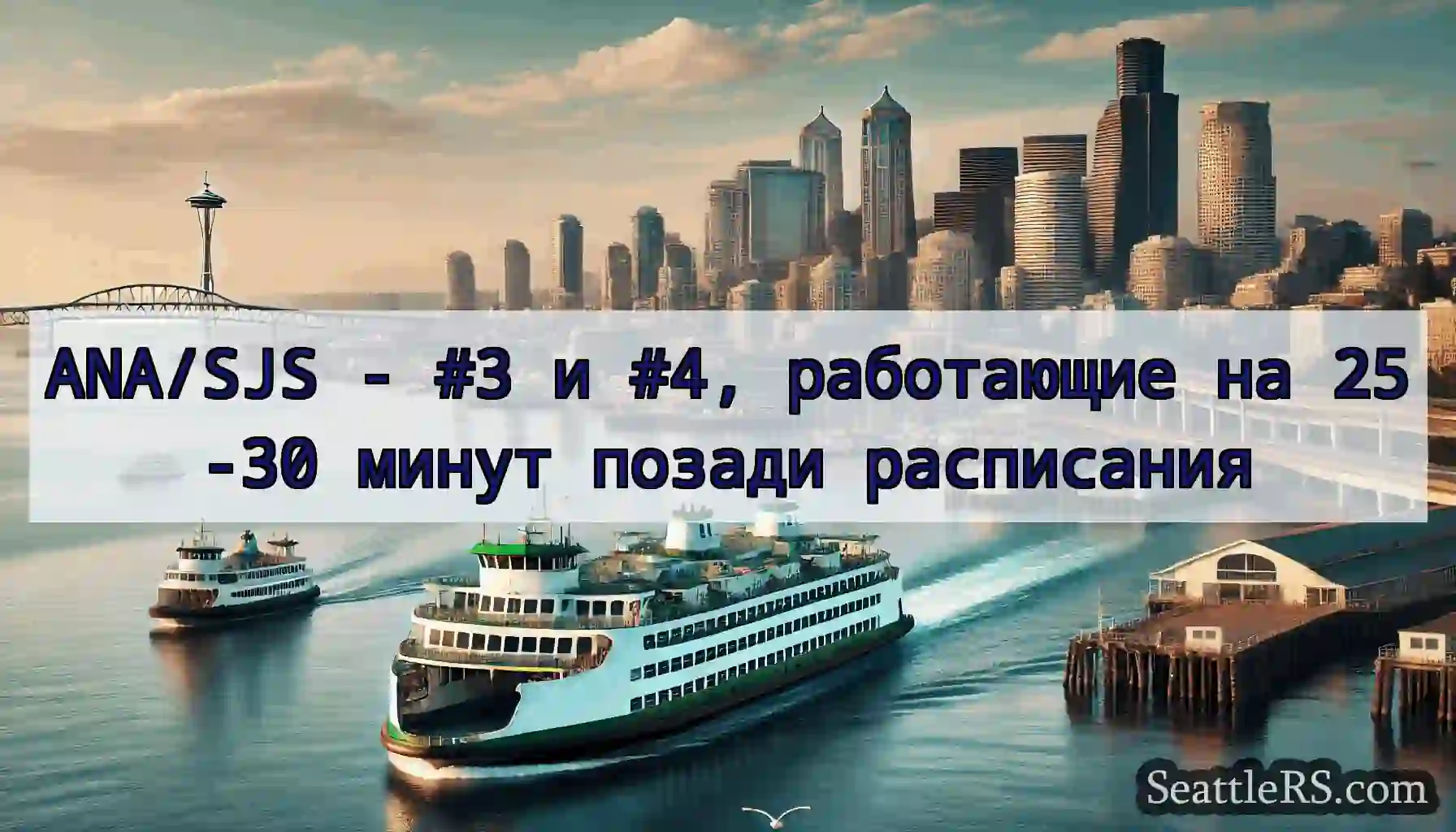 ANA/SJS - #3 и #4, работающие на 25-30 минут