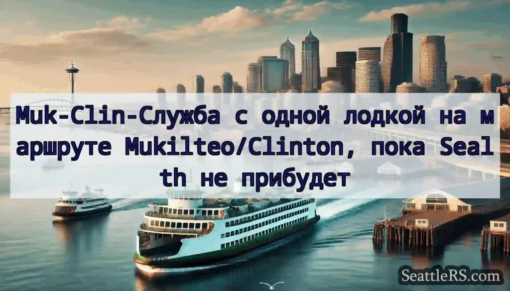 Muk-Clin-Служба с одной лодкой на маршруте