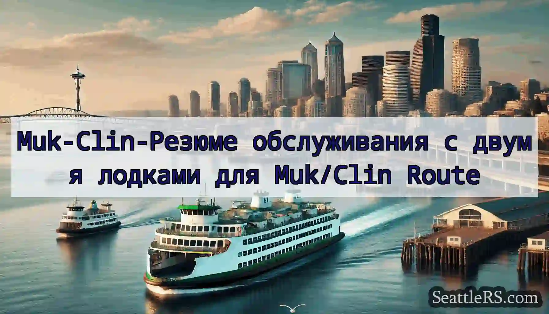 Muk-Clin-Резюме обслуживания с двумя лодками для