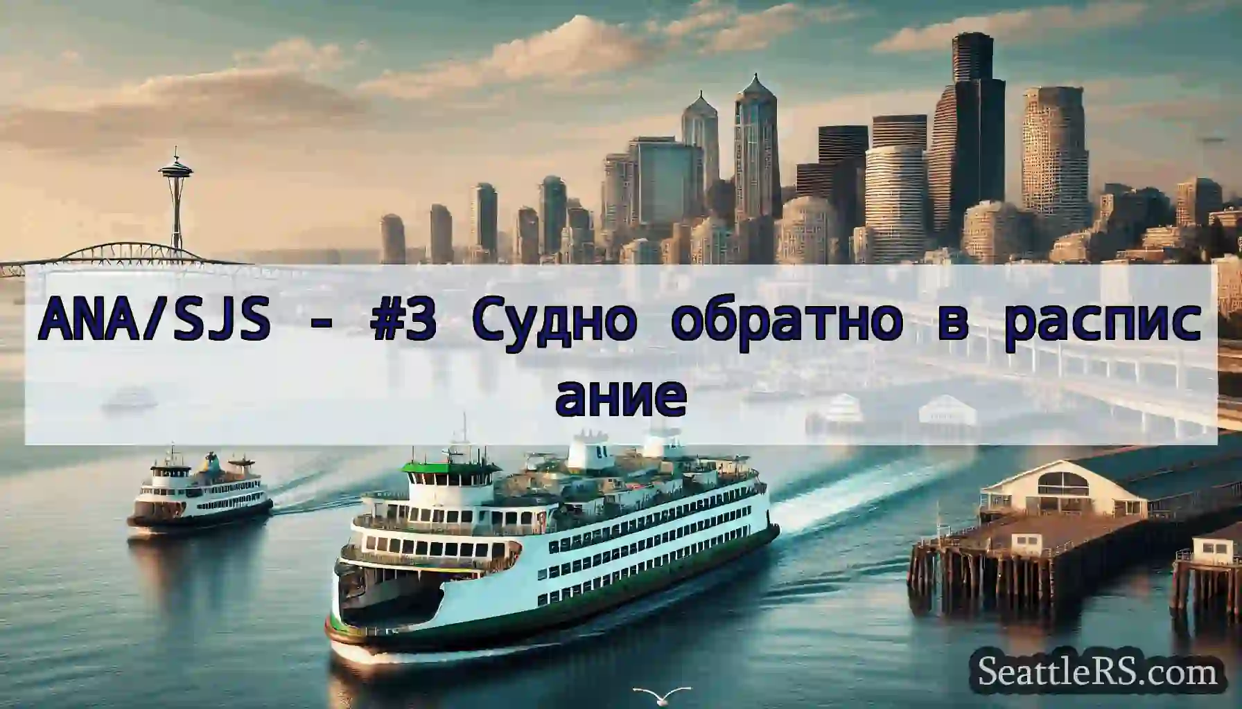 ANA/SJS - #3 Судно обратно в расписание