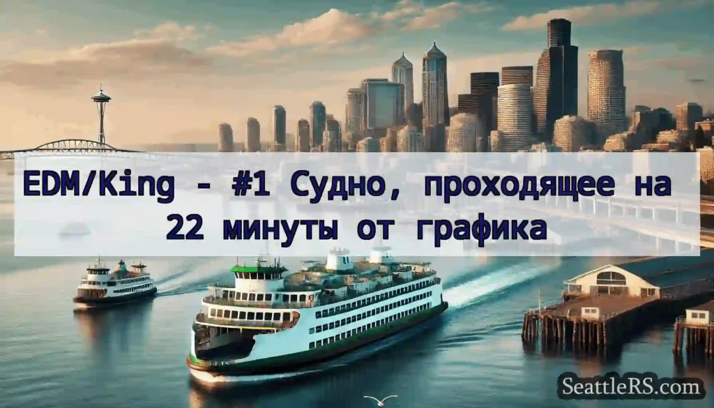 EDM/King - #1 Судно, проходящее на 22 минуты от