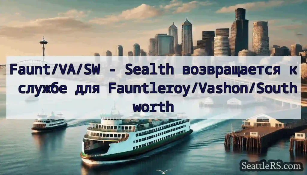 Faunt/VA/SW - Sealth возвращается к службе для