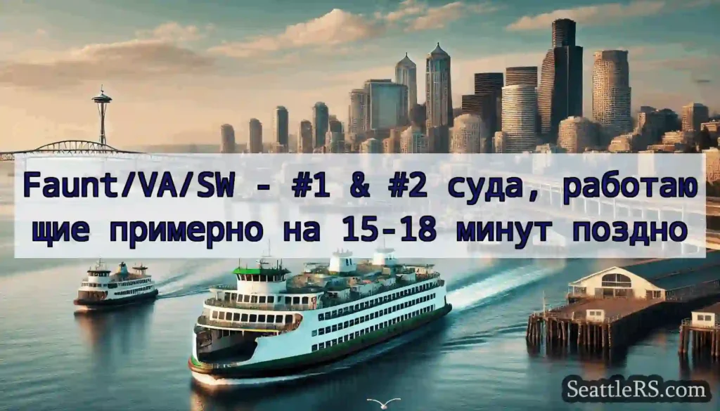 Faunt/VA/SW - #1 & #2 суда, работающие примерно
