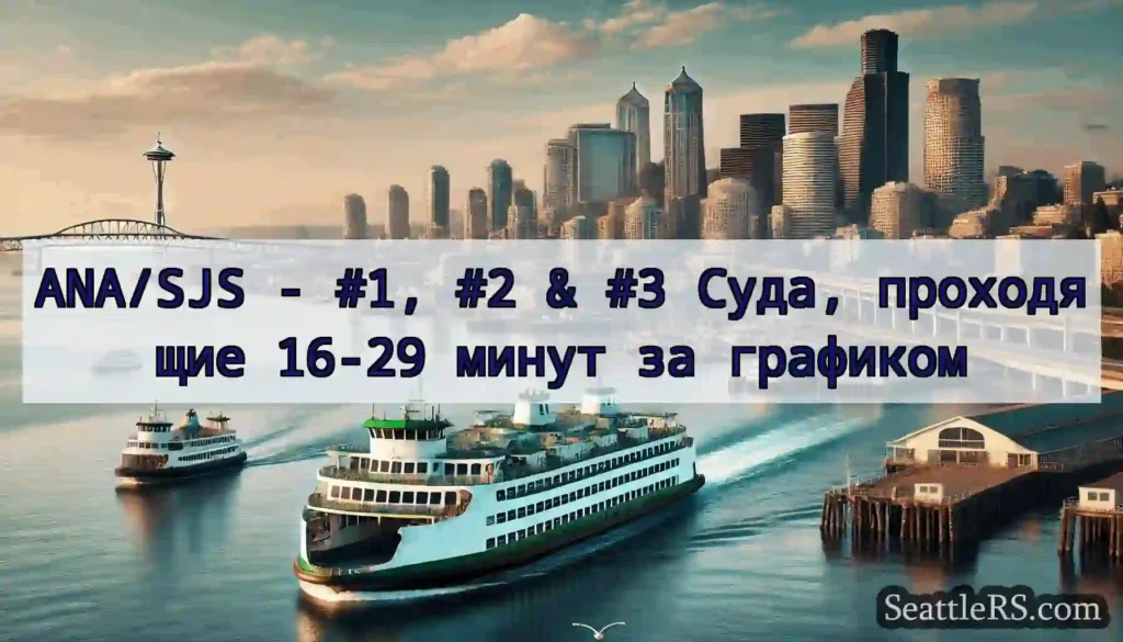 ANA/SJS - #1, #2 & #3 Суда, проходящие 16-29