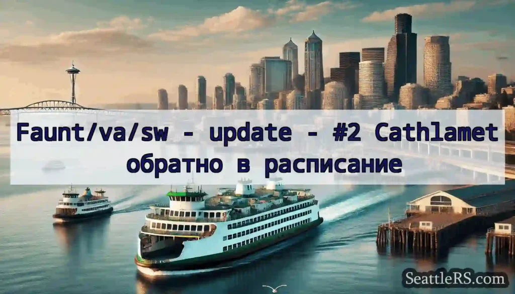 Faunt/va/sw - update - #2 Cathlamet обратно в