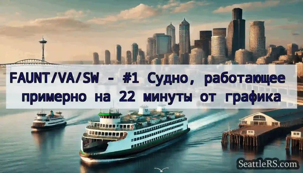 FAUNT/VA/SW - #1 Судно, работающее примерно на 22