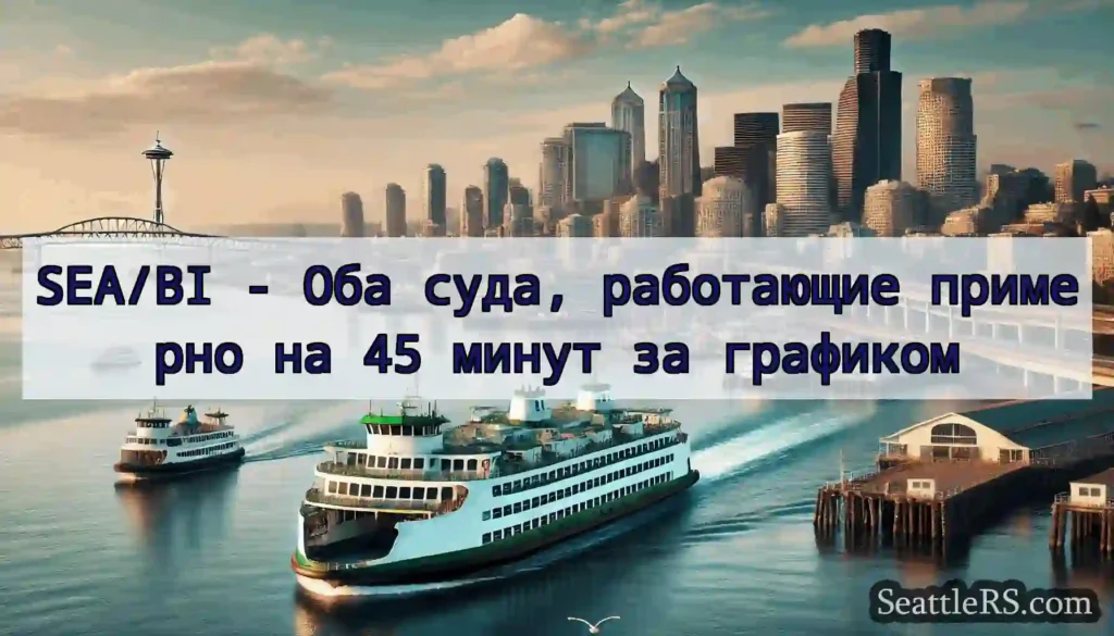 SEA/BI - Оба суда, работающие примерно на 45