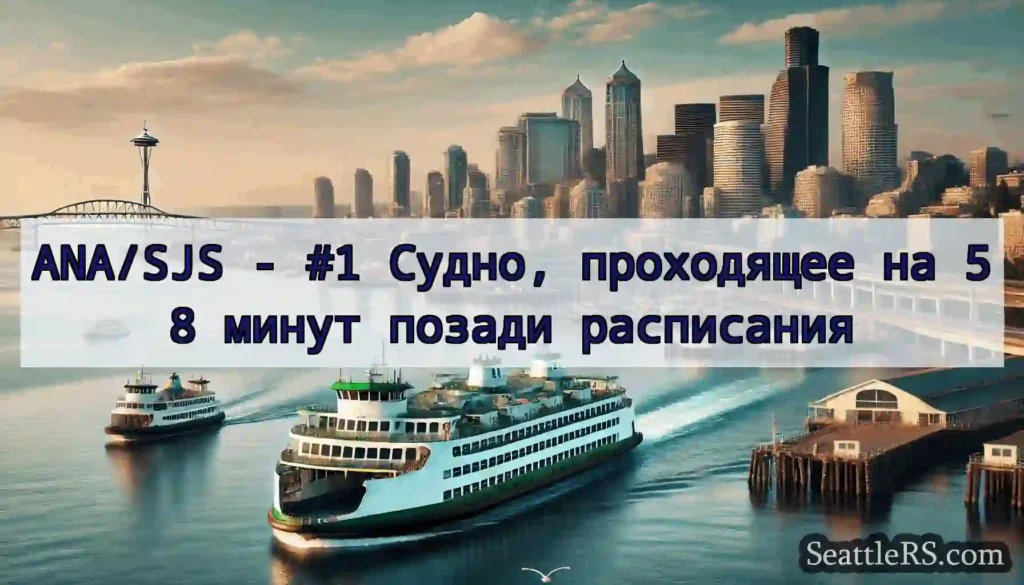 ANA/SJS - #1 Судно, проходящее на 58 минут позади