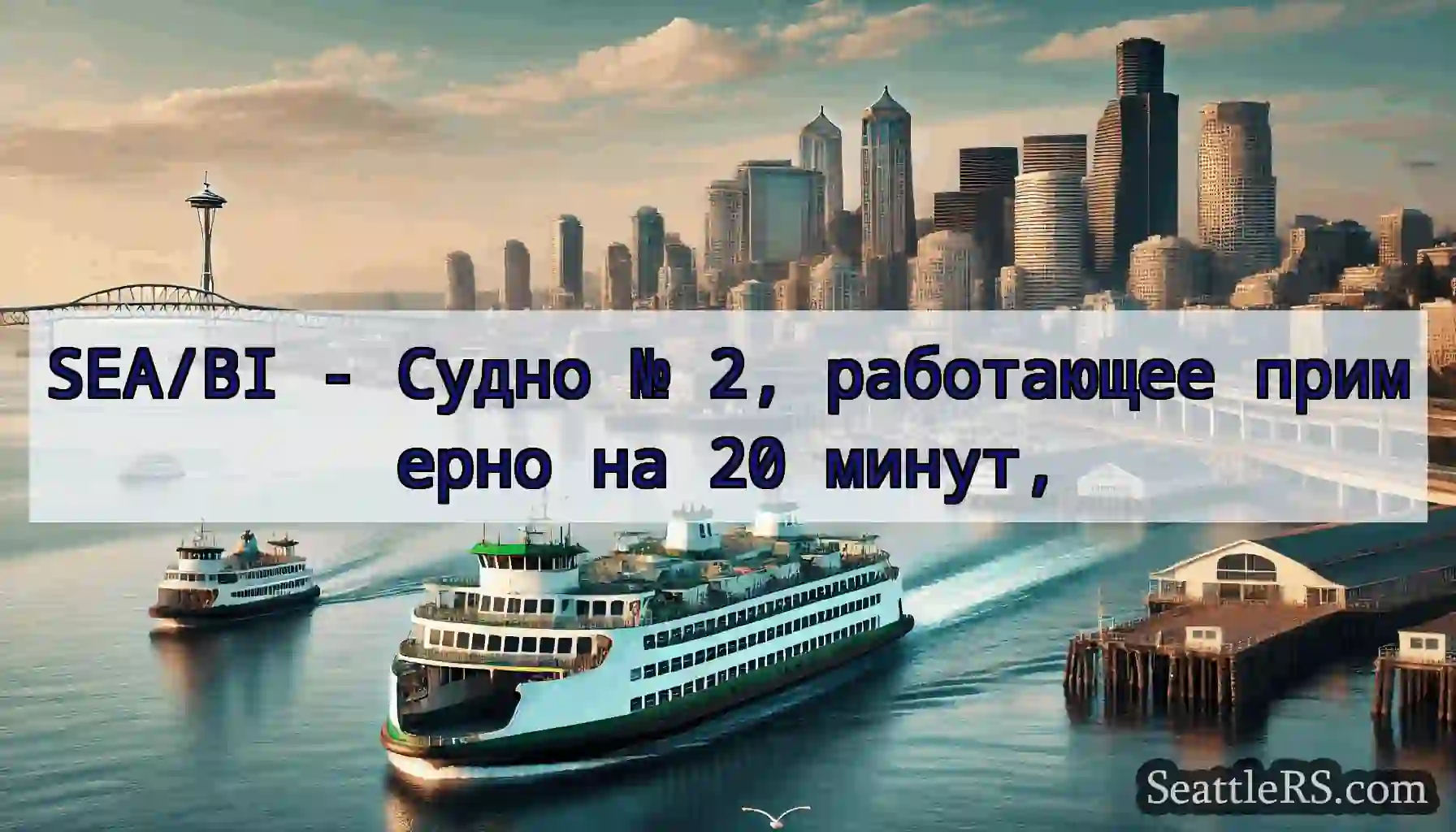 SEA/BI - Судно № 2, работающее примерно на 20