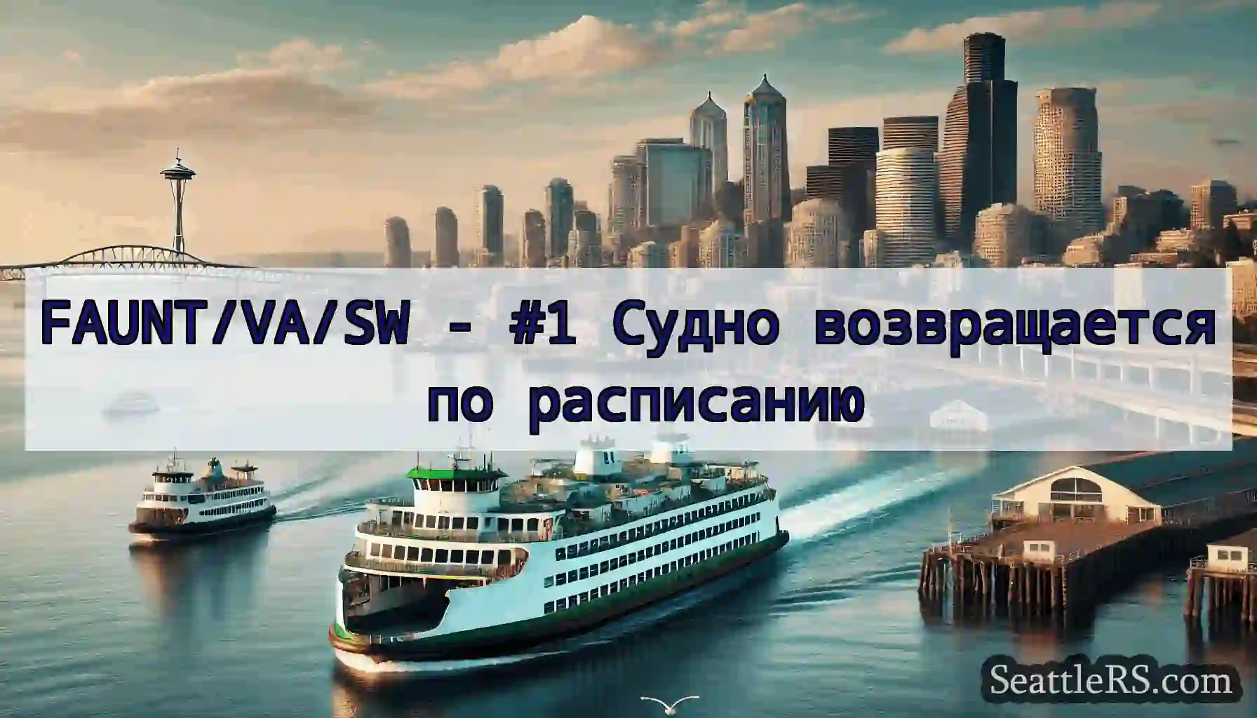 FAUNT/VA/SW - #1 Судно возвращается по расписанию