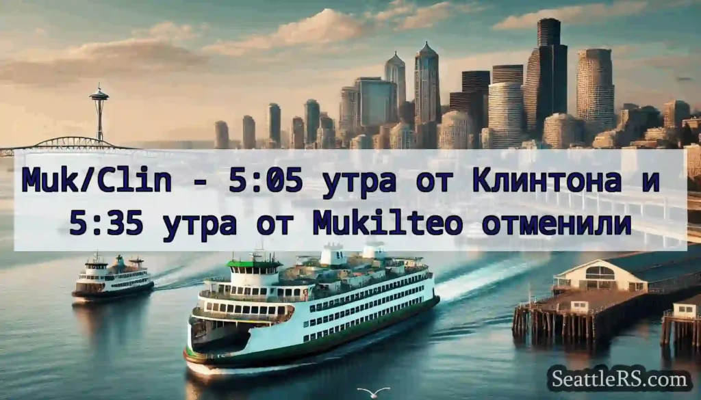 Muk/Clin - 5:05 утра от Клинтона и 5:35 утра от
