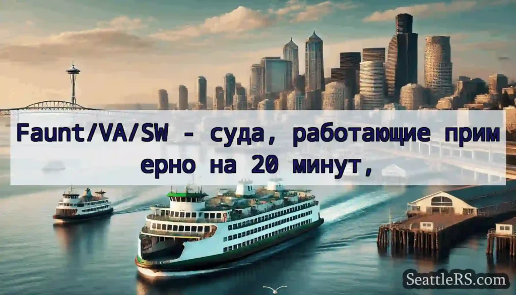 Faunt/VA/SW - суда, работающие примерно на 20