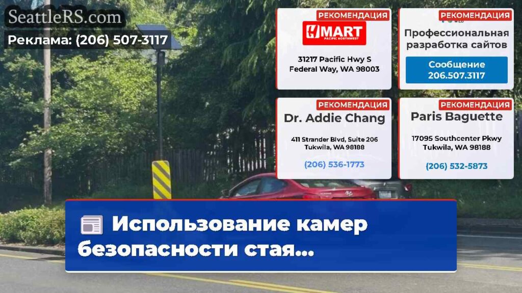 Использование камер безопасности стая...