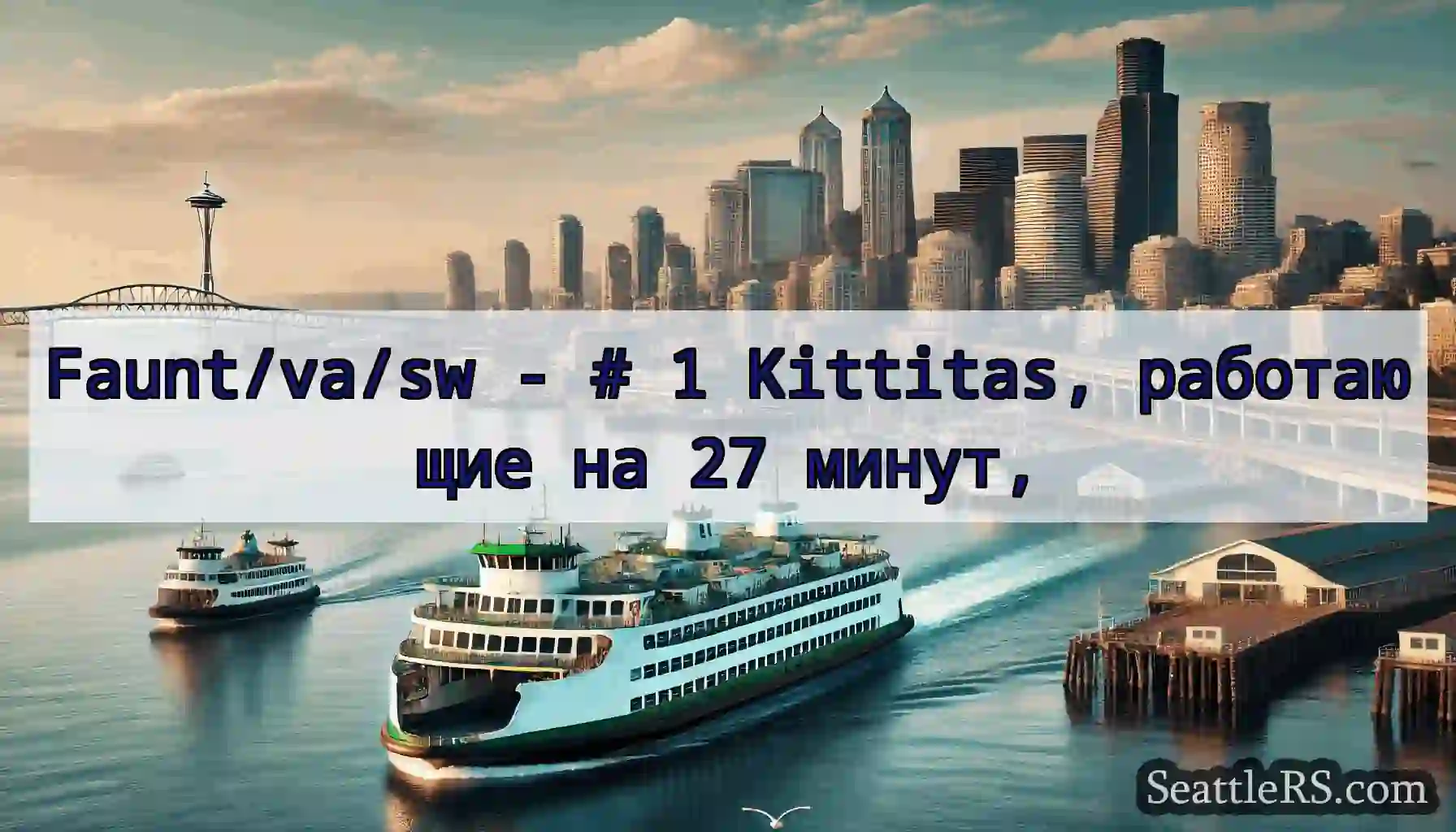 Faunt/va/sw - # 1 Kittitas, работающие на 27