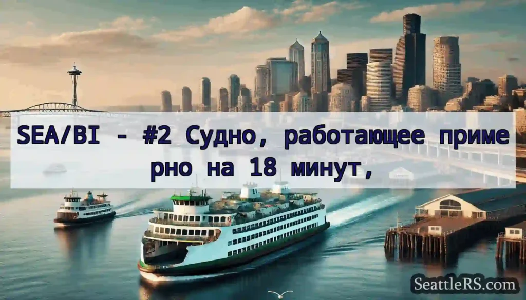 SEA/BI - #2 Судно, работающее примерно на 18