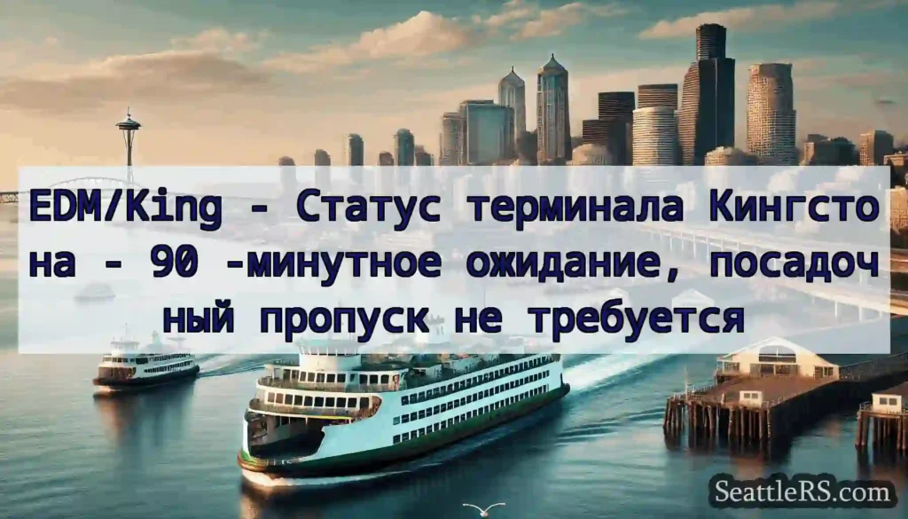 EDM/King - Статус терминала Кингстона - 90