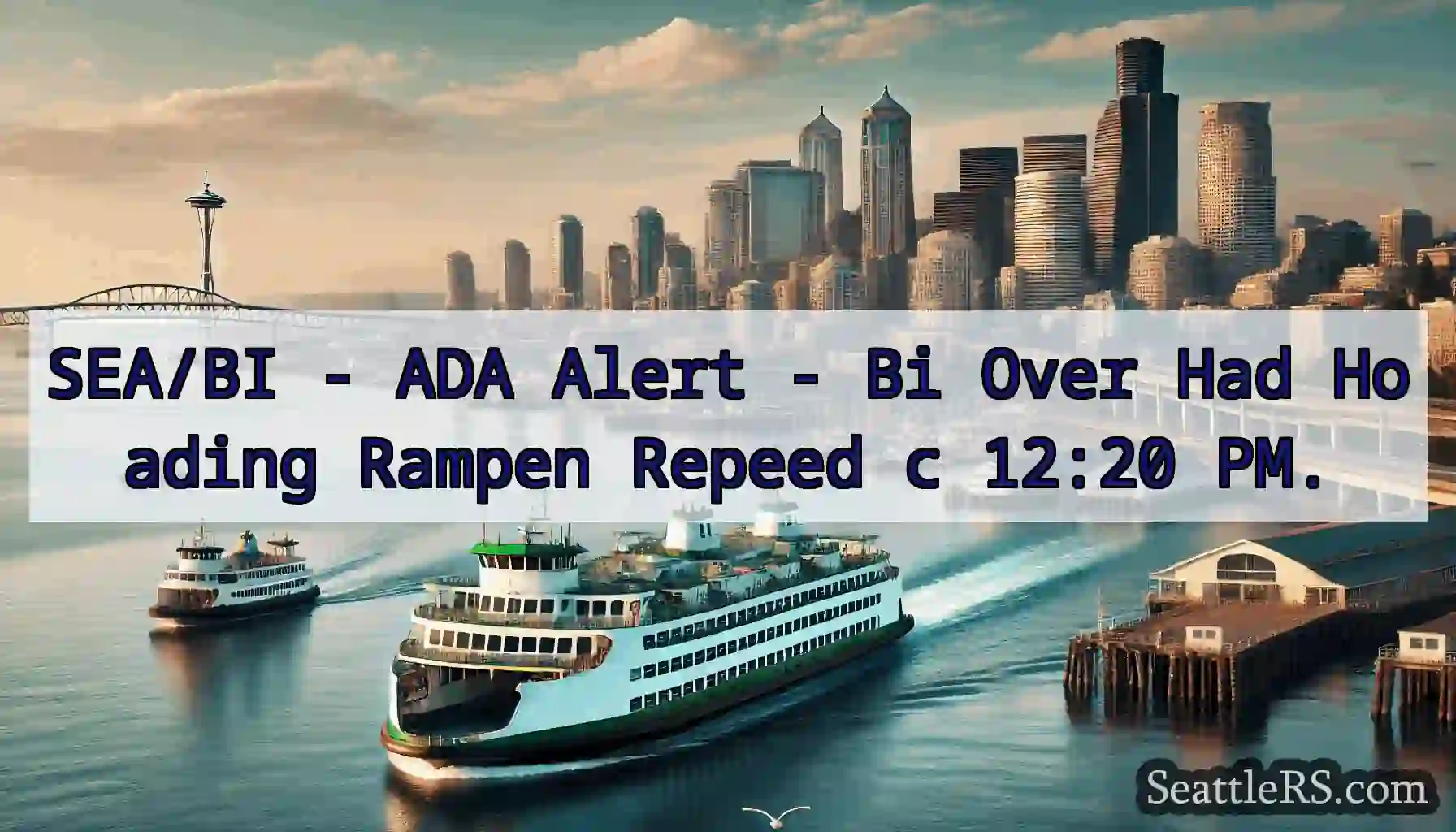 SEA/BI - ADA Alert - Bi Over Had Hoading Rampen