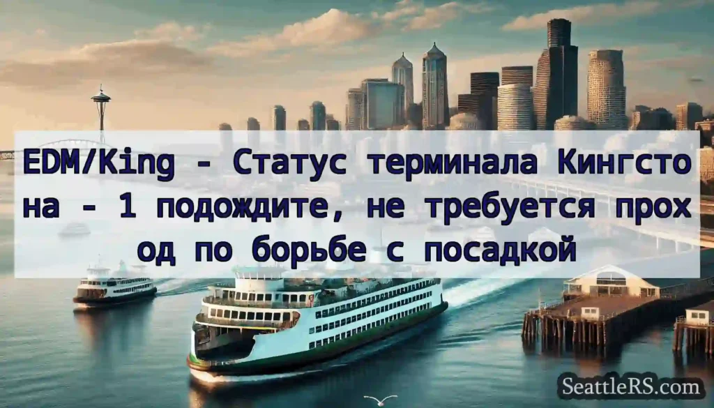 EDM/King - Статус терминала Кингстона - 1