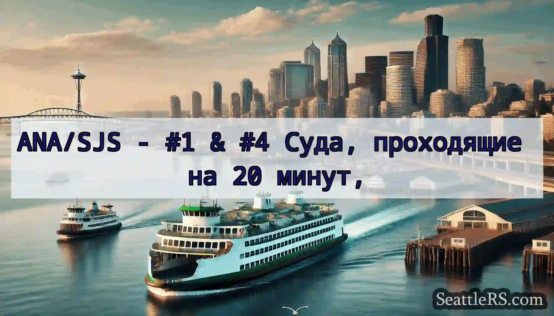 ANA/SJS - #1 & #4 Суда, проходящие на 20 минут,
